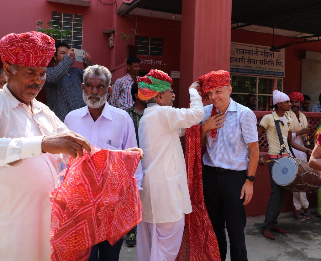 Proper setup of a turban