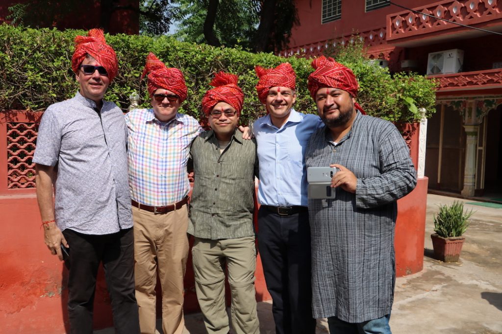 CSC Team India 32 with turban