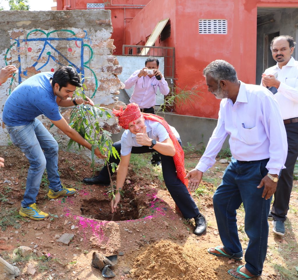 Planting a tree for the following generations