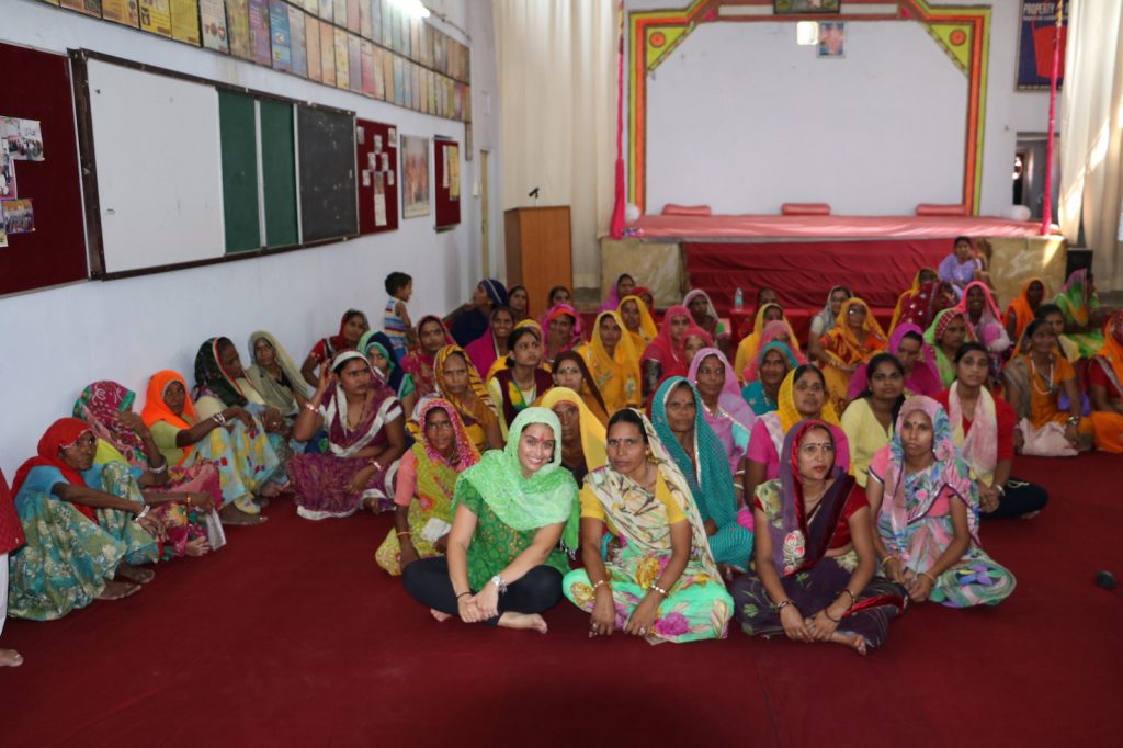 First women in the audience