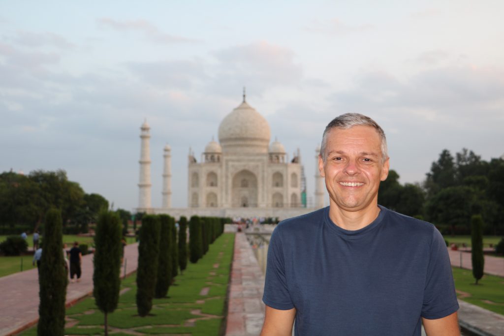 Markus @ Taj Mahal